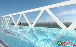 Siêu bể bơi vô cực chung cư Sky Oasis Ecopark