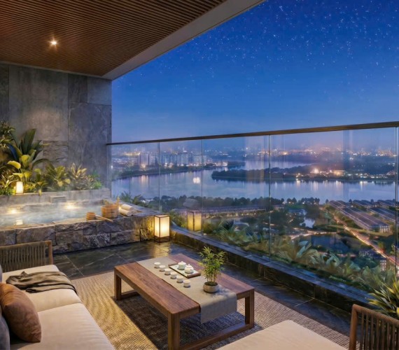 Penthouse Avenue Kiệt tác bên sông Hồng thơ mộng
