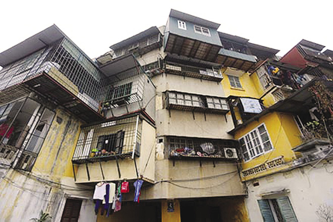Đất vàng chung cư cũ:10 năm chờ ngày hồi sinh!