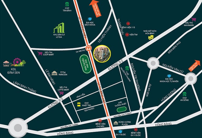 STDA Miền Nam là đơn vị phân phối chính thức dự án Xi Grand Court