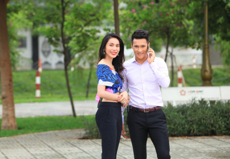 Cầu thủ Công Vinh xuất hiện trong phim do Thủy Tiên sản xuất