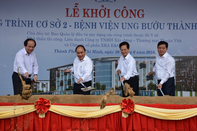 Khởi công cơ sở 2 bệnh viện Ung bướu 6.000 tỷ đồng