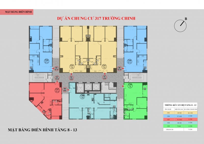mat-bang-chung-cu-317-truong-chinh-bid-tower-tang-8-13