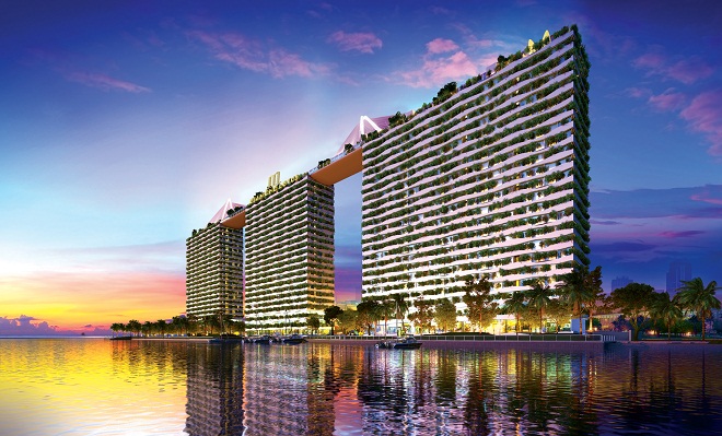 Diamond Lotus Riverside: Tuyệt tác sinh thái bên cạnh quận 1