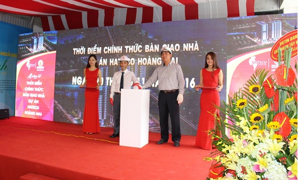 Hateco Hoàng Mai chính thức bàn giao nhà vào tháng 11/2016