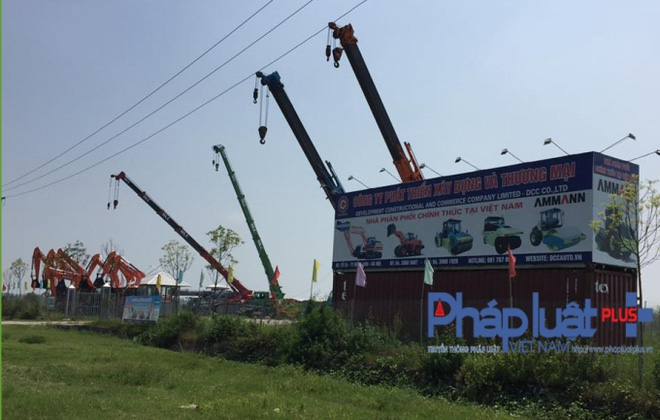 Đông Anh (Hà Nội): Tập đoàn Thành Công lập bãi xe trái phép?