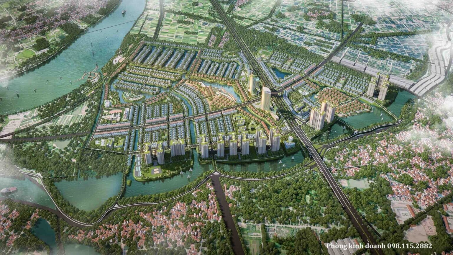 Khu đô thị xuân cầu Văn Giang
