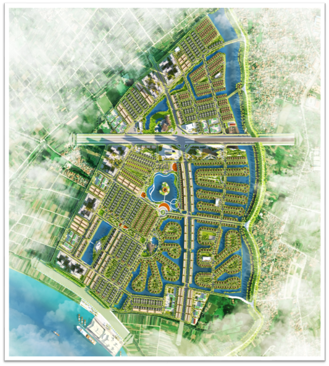 Bản vẽ quy hoạch Xuân Cầu Văn Giang điều chỉnh 2023