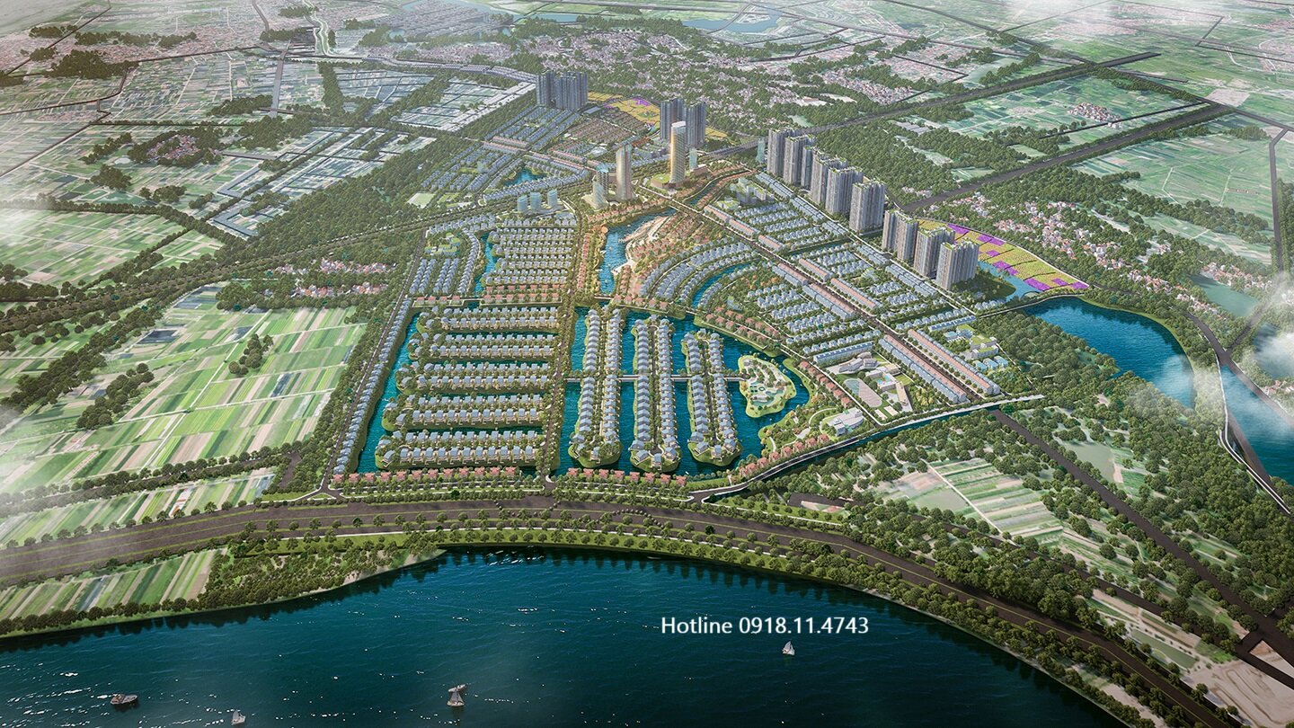 vị trí khu đô thị xuân cầu Văn Giang
