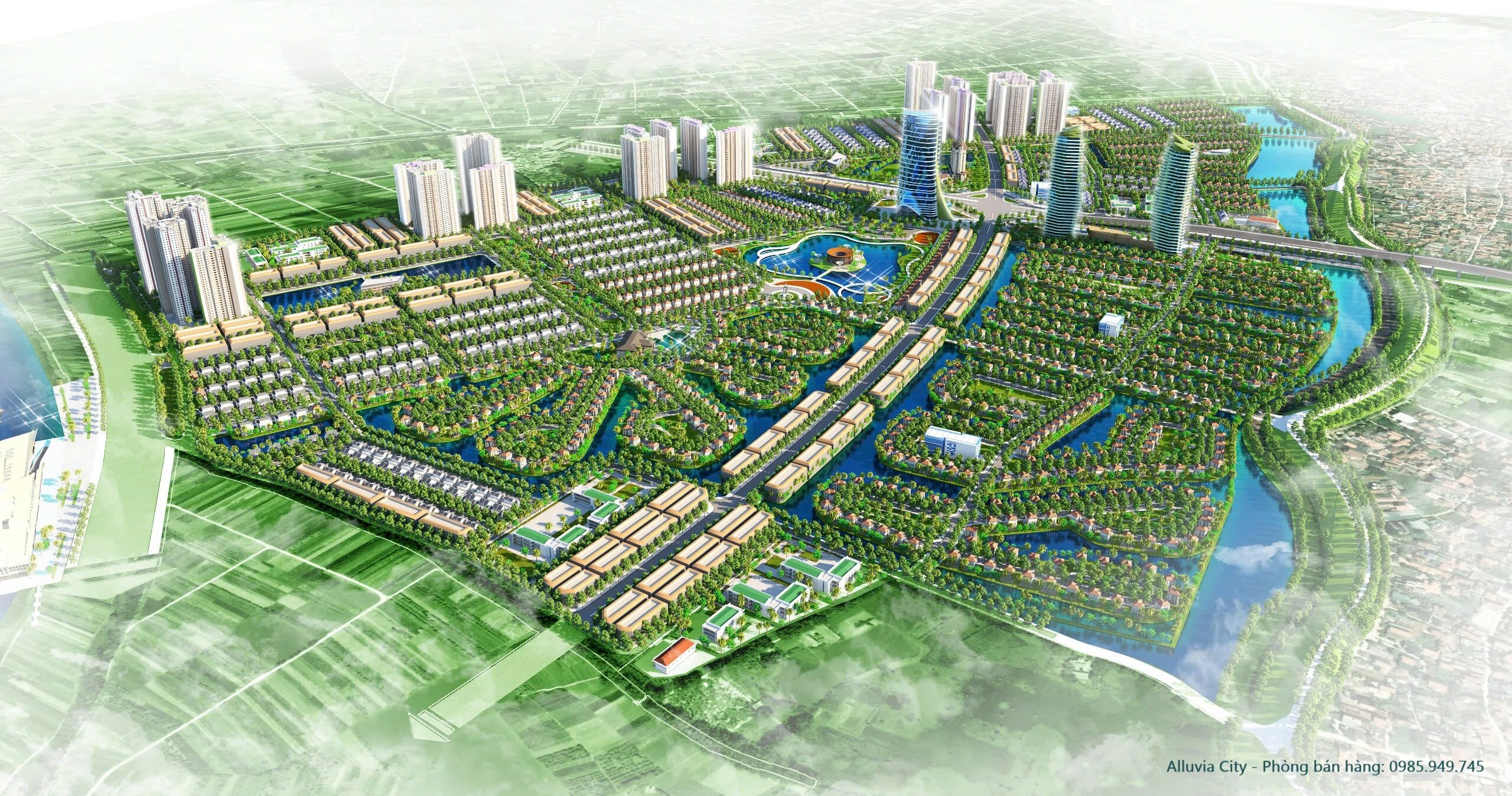 Sunshine Homes mua lại 55 ha đất tại dự án khu đô thị Alluvia City của Xuân Cầu Holdings
