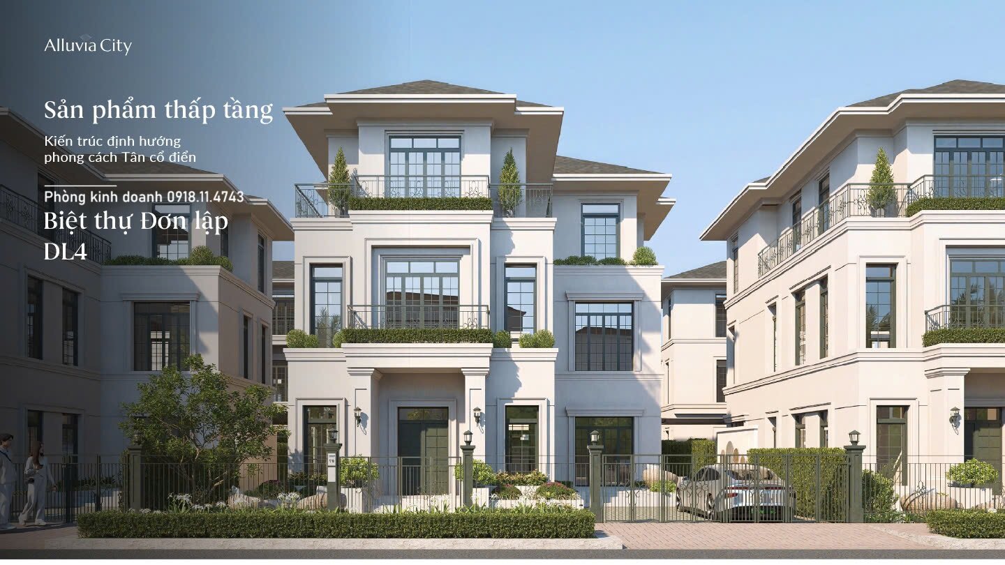 Biệt thự đơn lập Alluvia City