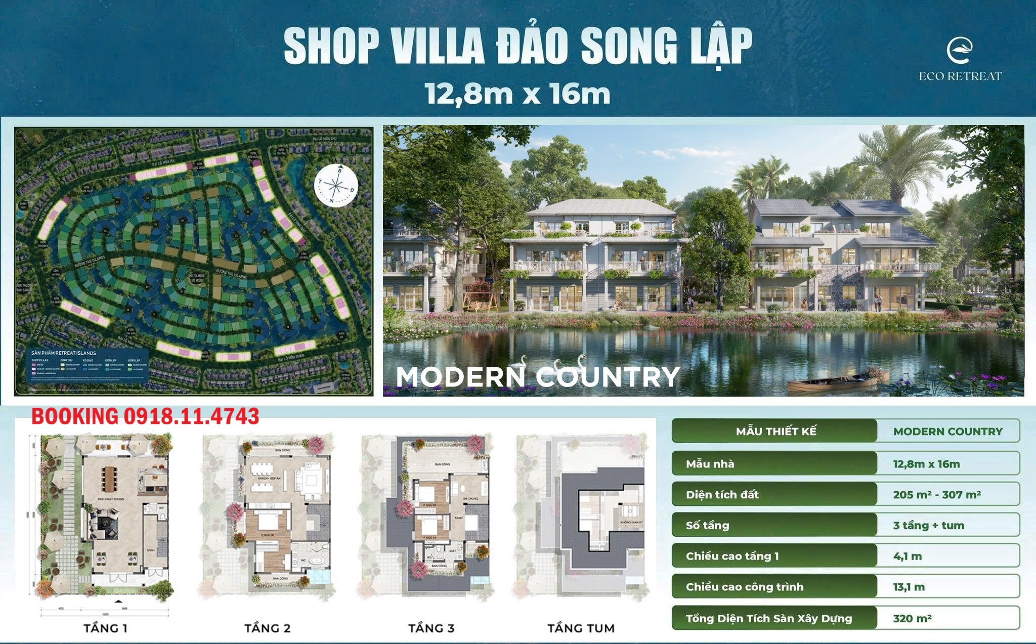 SHOP VILLA ĐẢO ECO RETREAT