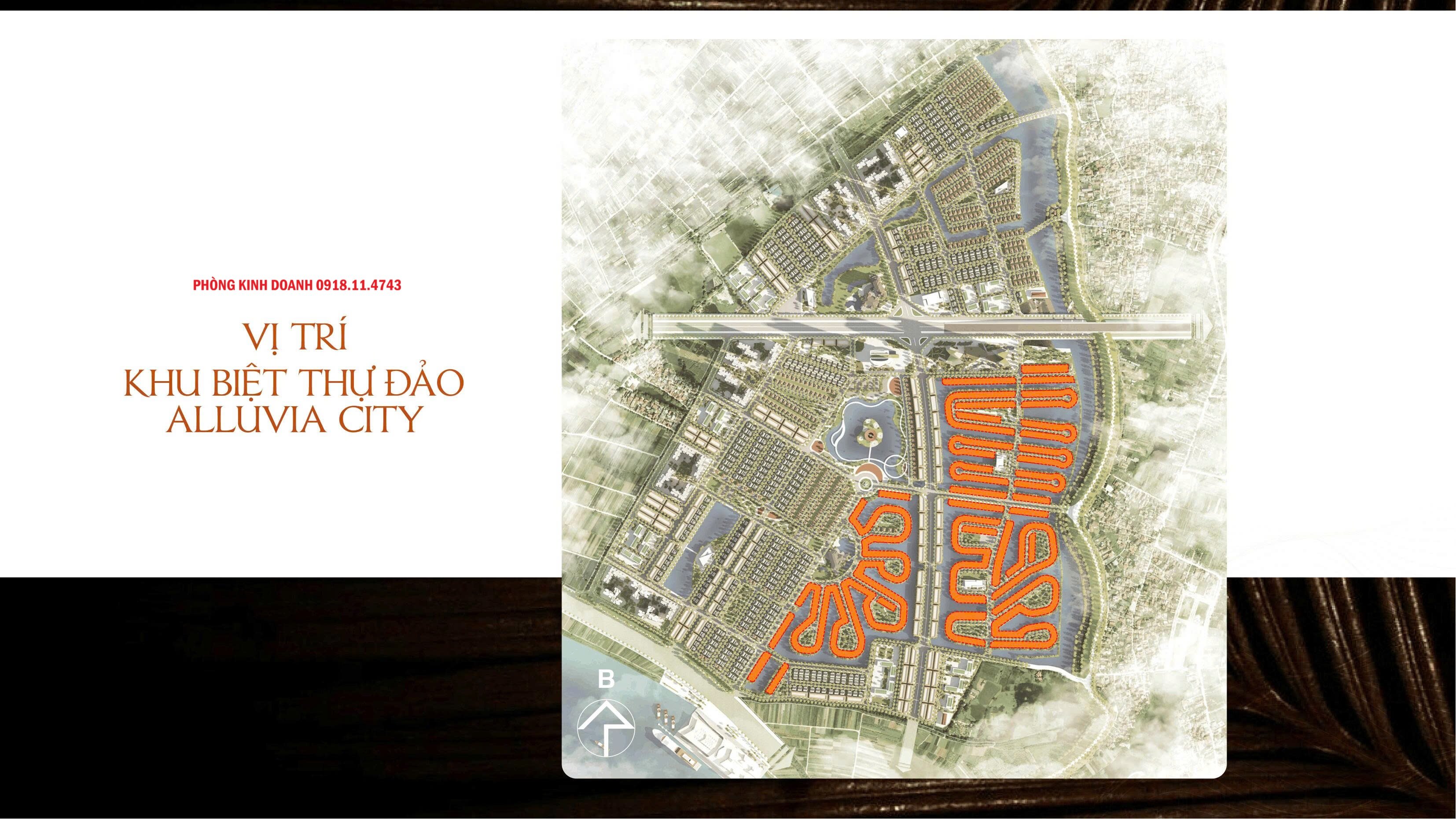 Vị trí các căn Biệt-thự-đảo-alluvia-city-the-islandalluviacity