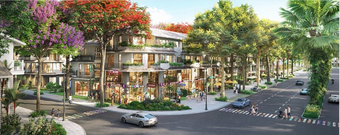 Nhà phố Đại Lộ Rừng Phượng Eco Retreat