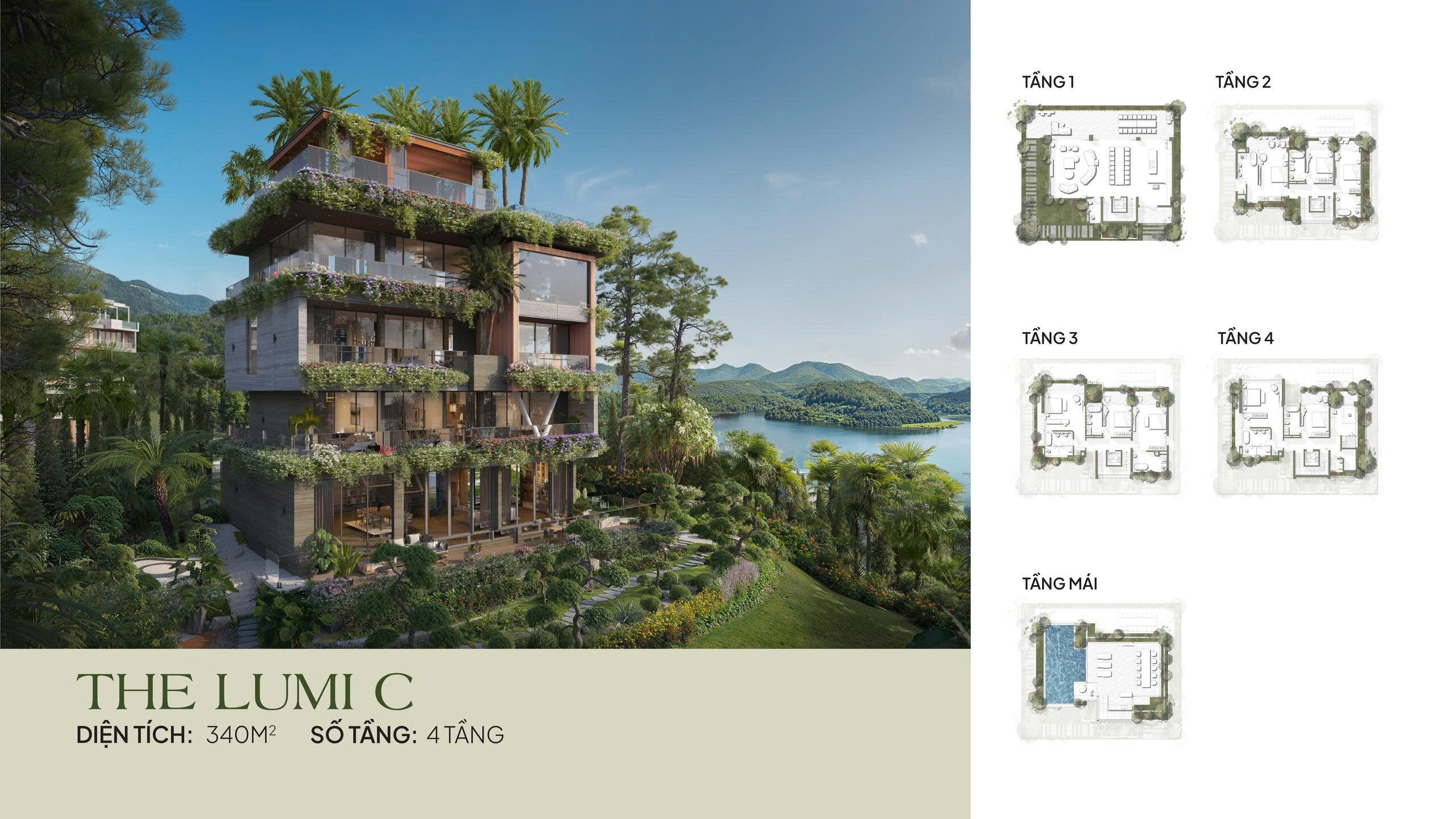 Mặt bằng The Lumi C Flamingo Hồ Núi Cốc