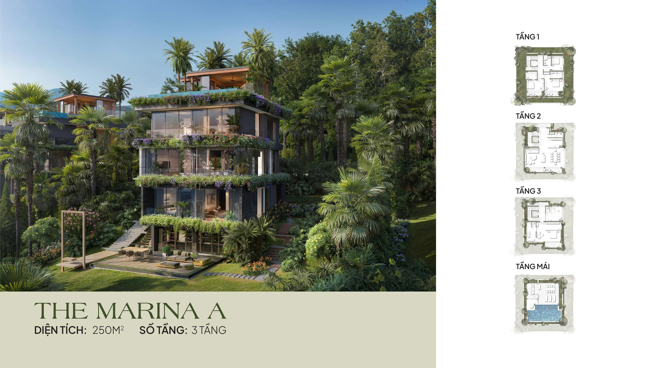 Mặt bằng The Marina A Flamingo Hồ Núi Cốc